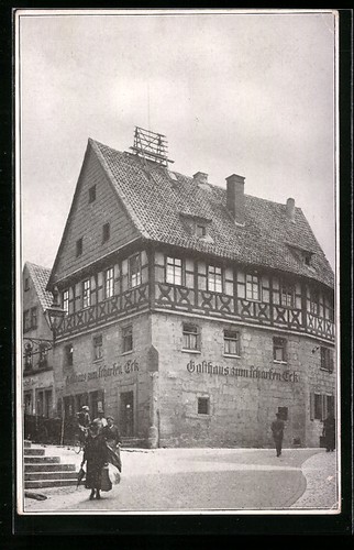 Ansichtskarte kronach - ansichtskarte,