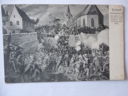 Ansichtskarte kronach - ansichtskarte,