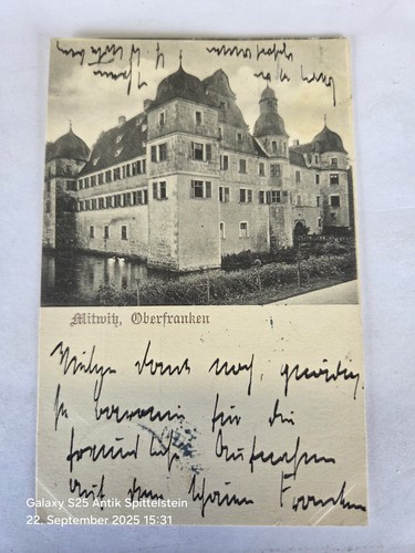 Bayern wasserschloss - ak,