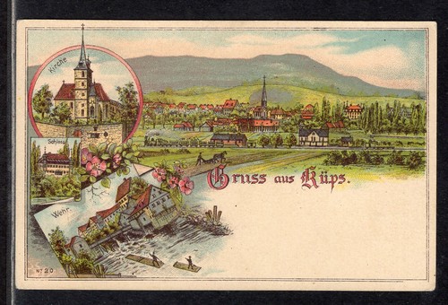 Farb litho küps - -, im