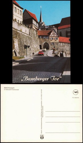 Kronach ortsansicht straße - ortsansicht,,