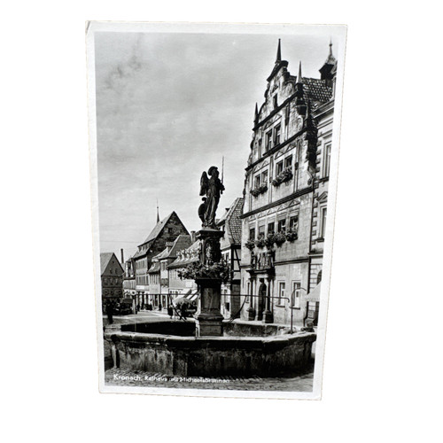 Postkarte kronach rathaus - postkarte,