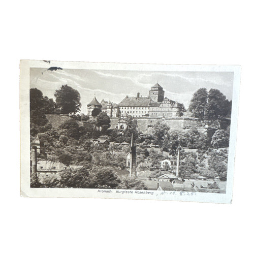 Postkarte kronach burg - postkarte,