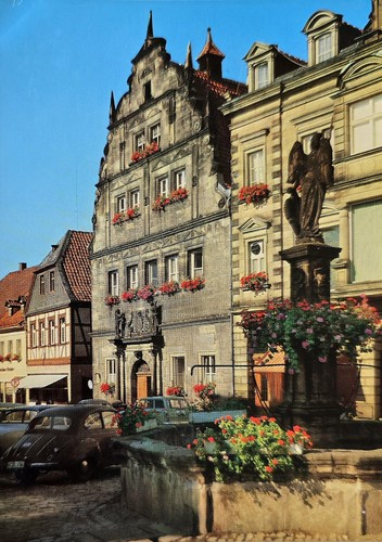Kronach rathaus 1960er - rathaus,