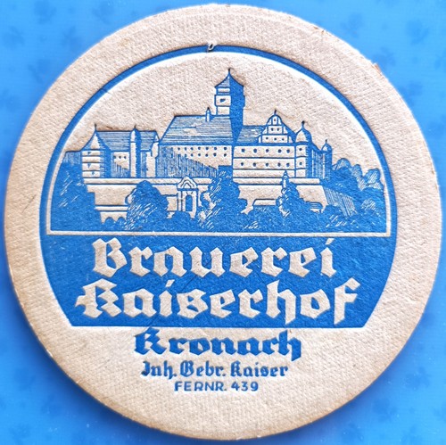 Alter bierdeckel brauerei - alter,