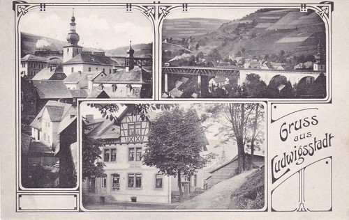 Gruss aus ludwigsstadt krs - gruss,
