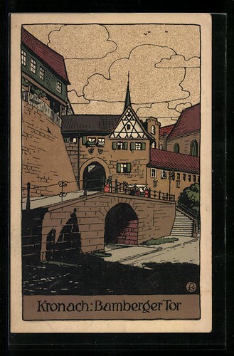 Steindruck kronach partie - kronach,,