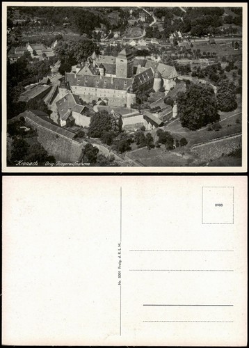 Ansichtskarte kronach luftbild - kronach,
