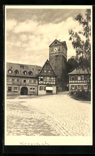 Kronach ansichtskarte - kronach,,