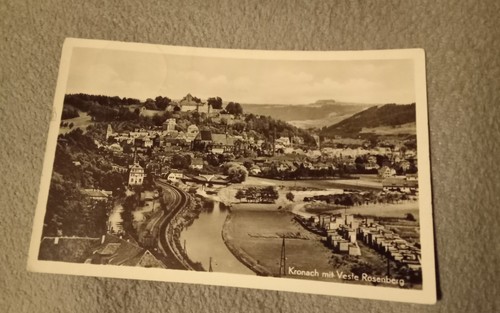 Kronach 1940 luftaufnahme - kronach,