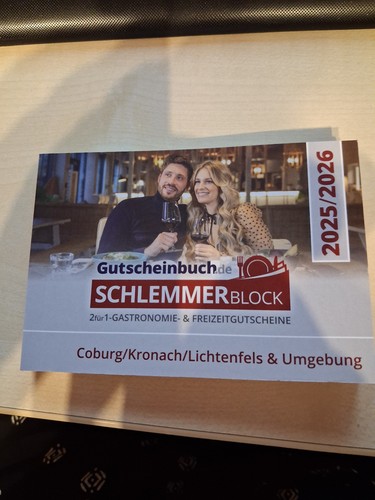 Gutscheinbuch schlemmerblock - gutscheinbuch,