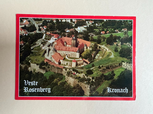 Veste rosenberg kronach - ak,