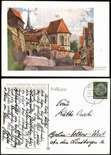 Kronach künstlerkarte - kronach,