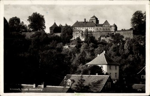 Kronach oberfranken - ak,