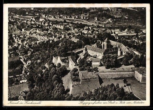 Kronach frankenwald - ak,