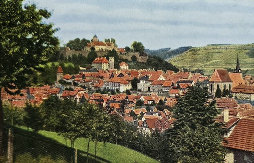 Kronach rosenberg 1920 - ak,