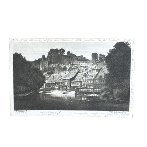 Postkarte kronach am - postkarte,