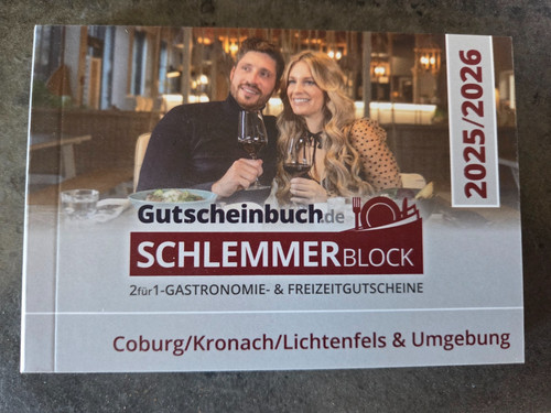 Gutscheinbuch schlemmerblock - gutscheinbuch,