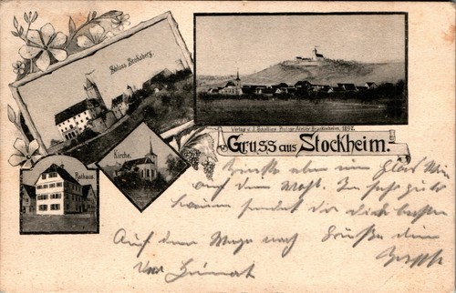 Gruss aus stockheim kreis - gruss,