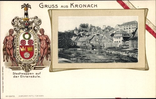 Präge wappen kronach in - präge,