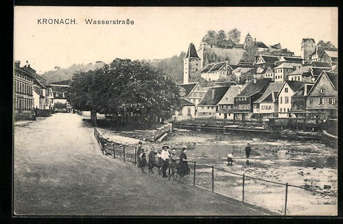 Ansichtskarte kronach - ansichtskarte,
