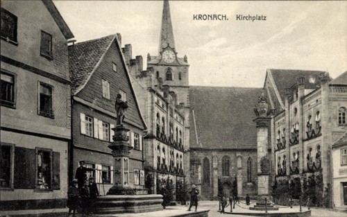 Kronach oberfranken - ak, in
