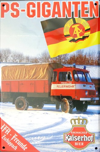 Blechschild 20x30 - cm,